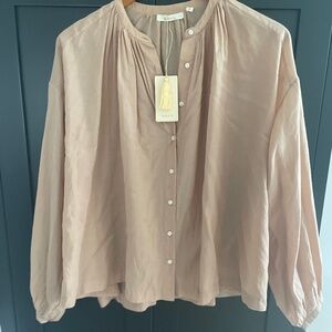 Doen Jane Blouse |  Pale Blush